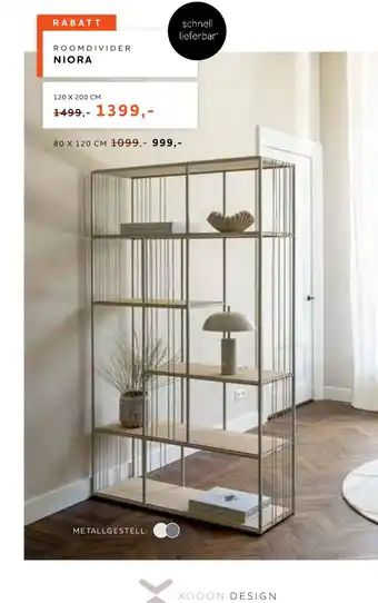 Möbel Inhofer Xooon design roomdivider niora Angebot