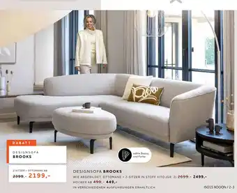 Möbel Inhofer Designsofa brooks Angebot