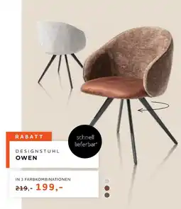 Möbel Inhofer Designstuhl owen Angebot