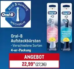 METRO Oral-B Aufsteckbürsten Angebot