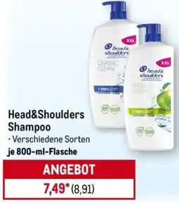 METRO Head&Shoulders Shampoo Angebot