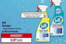 METRO Biff Reiniger Angebot