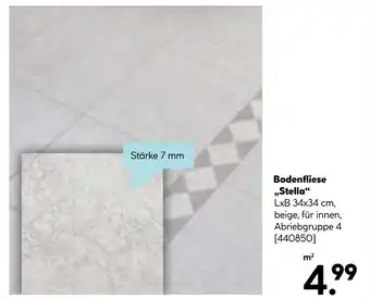 Hellweg Bodenfliese „stella“ Angebot