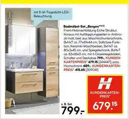 Hellweg Badmöbel-set „bergen“ Angebot