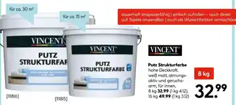 Hellweg Vincent putz strukturfarbe 8 kg Angebot