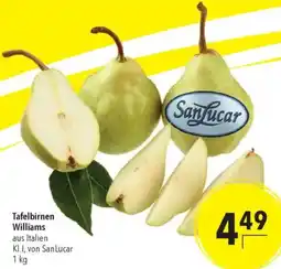 CITTI Markt SanLucar Tafelbirnen Williams Angebot