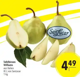 CITTI Markt SanLucar Tafelbirnen Williams Angebot