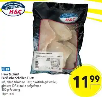 CITTI Markt Haak & Christ Pazifische Schollen-Filets Angebot