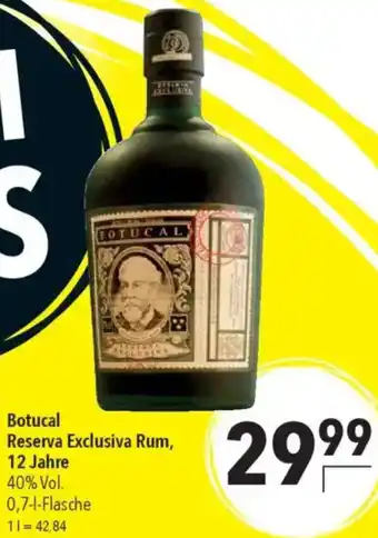 CITTI Markt Botucal Reserva Exclusiva Rum, 12 Jahre Angebot