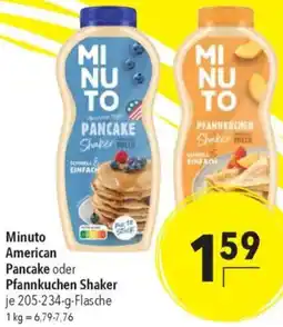 CITTI Markt Minuto American Pancake oder Pfannkuchen Shaker Angebot