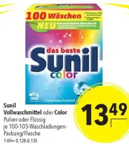 CITTI Markt Sunil Vollwaschmittel oder Color Angebot