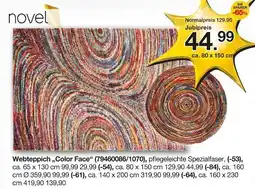 Möbelzentrum Pforzheim Novel webteppich 'color face' Angebot