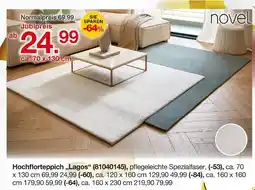 Möbelzentrum Pforzheim Novel hochflorteppich „lagos“ Angebot