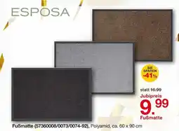 Möbelzentrum Pforzheim Esposa fußmatte Angebot