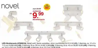 Möbelzentrum Pforzheim Novel led-strahlerserie ca. 12 x 8 x 11,5 cm Angebot