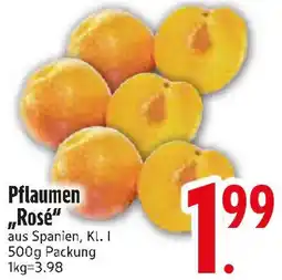 Edeka Pflaumen „Rosé" Angebot