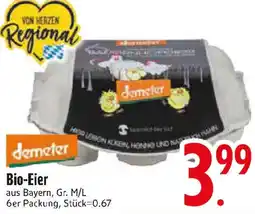 Edeka demeter Bio-Eier Angebot