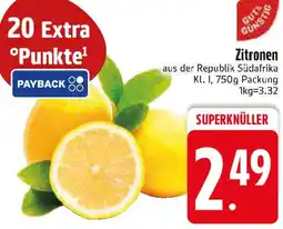 Edeka Gut & Günstig Zitronen Angebot