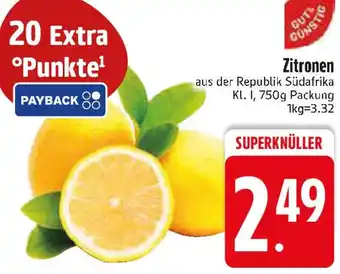 Edeka Gut & Günstig Zitronen Angebot