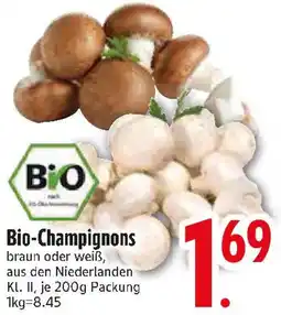Edeka Bio-Champignons Angebot