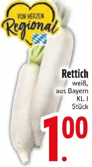 Edeka Rettich Angebot