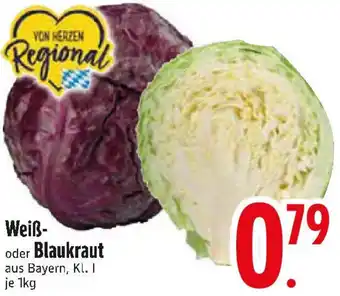 Edeka Weiß- oder Blaukraut Angebot