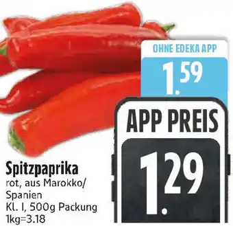 Edeka Spitzpaprika Angebot