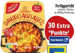 Edeka Gut & Günstig Fertiggericht Angebot