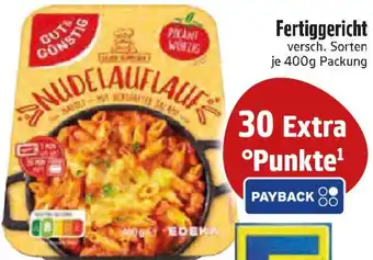 Edeka Gut & Günstig Fertiggericht Angebot