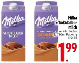 Edeka Milka Schokoladenmilch Angebot