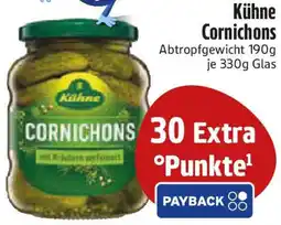 Edeka Kühne Cornichons Angebot