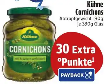 Edeka Kühne Cornichons Angebot