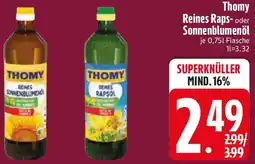 Edeka Thomy Reines Raps- oder Sonnenblumenöl Angebot