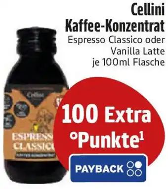 Edeka Cellini Kaffee-Konzentrat Angebot