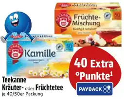 Edeka Teekanne Kräuter- oder Früchtetee Angebot