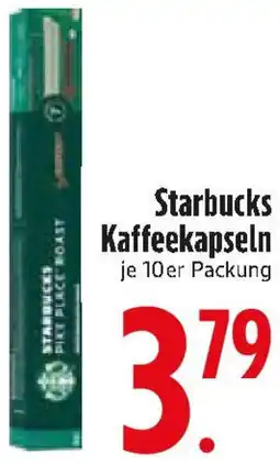 Edeka Starbucks Kaffeekapseln Angebot