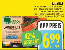 Edeka EDEKA Bio Lachsfilet Angebot