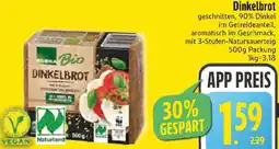 Edeka EDEKA Bio Dinkelbrot Angebot