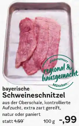 Edeka bayerische Schweineschnitzel Angebot
