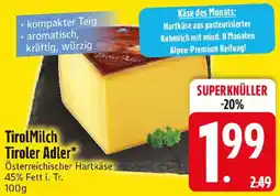 Edeka TirolMilch Tiroler Adler Angebot