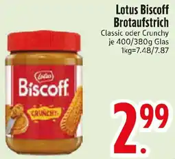 Edeka Lotus Biscoff Brotaufstrich Angebot