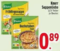 Edeka Knorr Suppenliebe Angebot