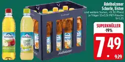Edeka Adelholzener Schorle, Eistee Angebot