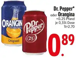 Edeka Dr. Pepper oder Orangina Angebot