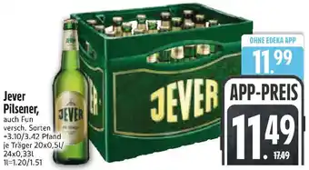 Edeka Jever Pilsener Angebot