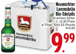 Edeka Neumarkter Lammsbräu Bio-Edelpils Angebot