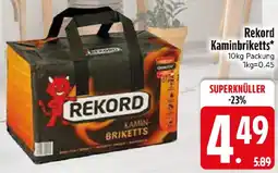 Edeka Rekord Kaminbriketts Angebot