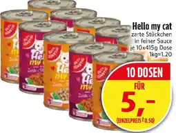 Edeka Gut & Günstig Hello my cat Angebot