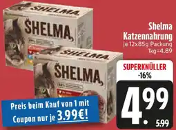 Edeka Shelma Katzennahrung Angebot