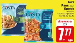 Edeka Costa Prawns oder Garnelen Angebot